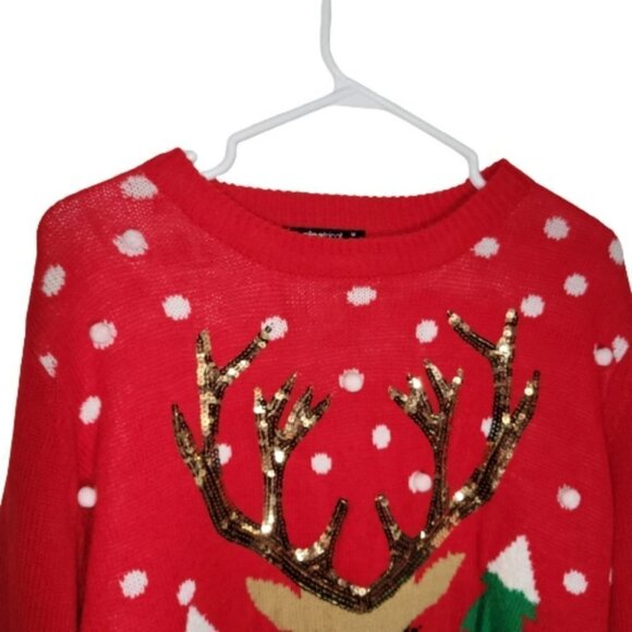Gina Tricot Ugly Christmas sweater raindeer - Picture 2 of 5